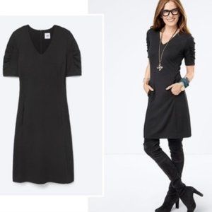 CAbi 3827 Minimalist Black Dress Size Small EUC